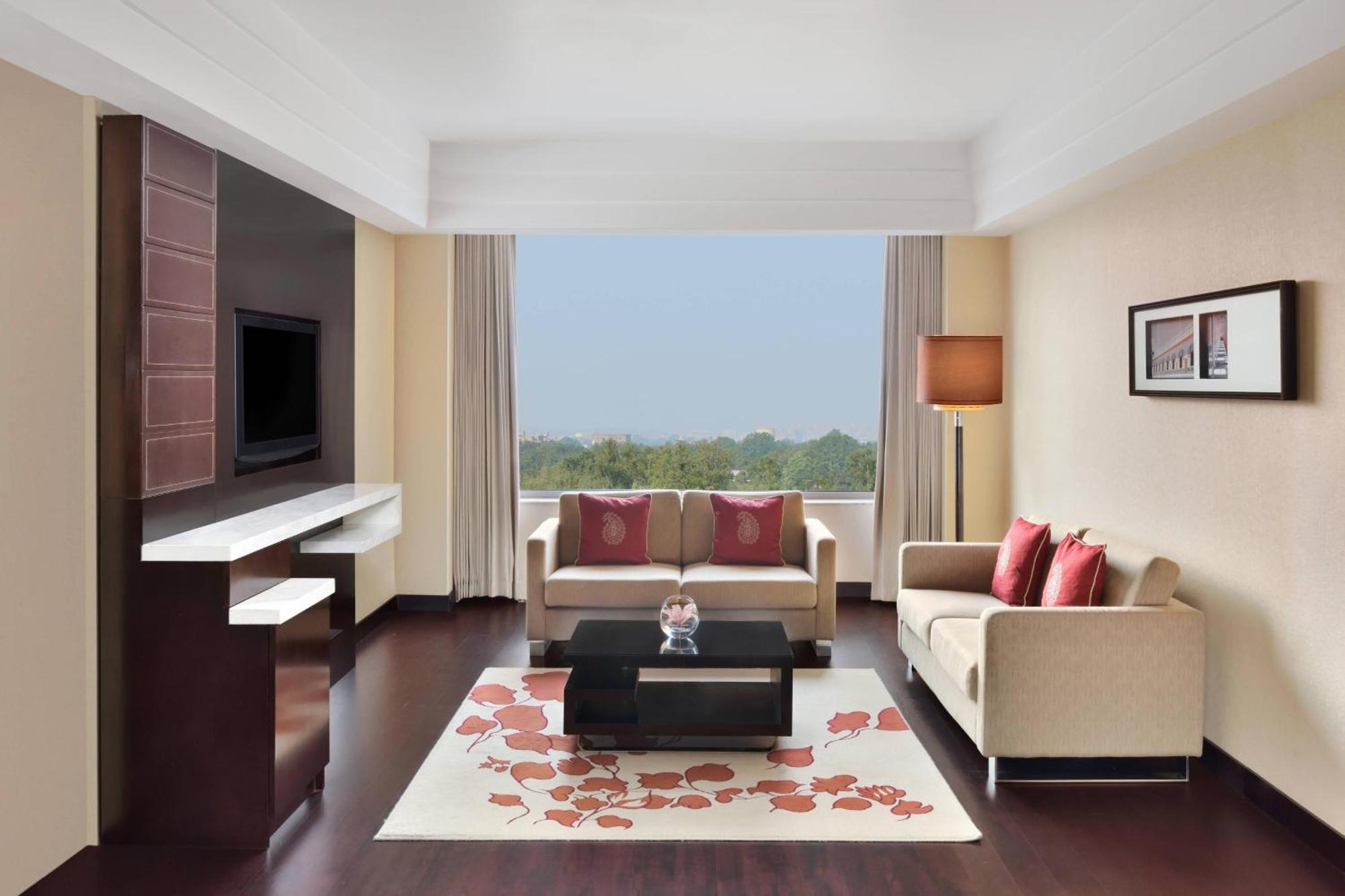 Jaipur Marriott Hotel Exterior foto Living room